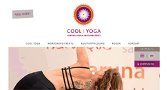 Desktop Screenshot of coolyoga.de